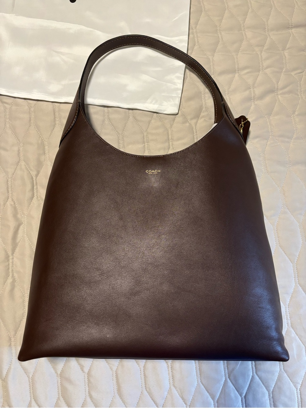 Coach Brooklyn 39 in Maple color